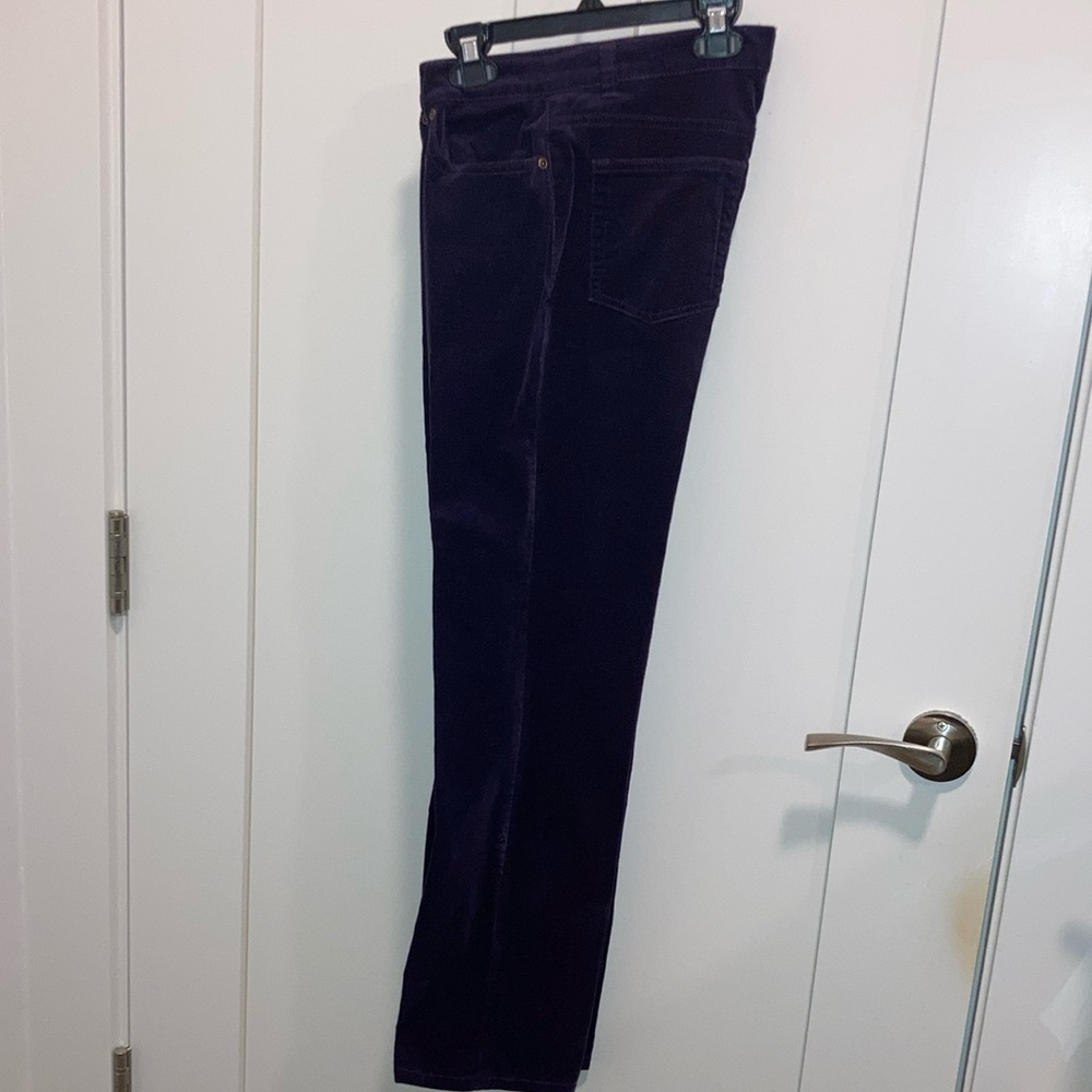 Petite purple traditional jeans